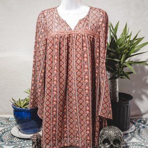 Wyld Hart Patterened Dress